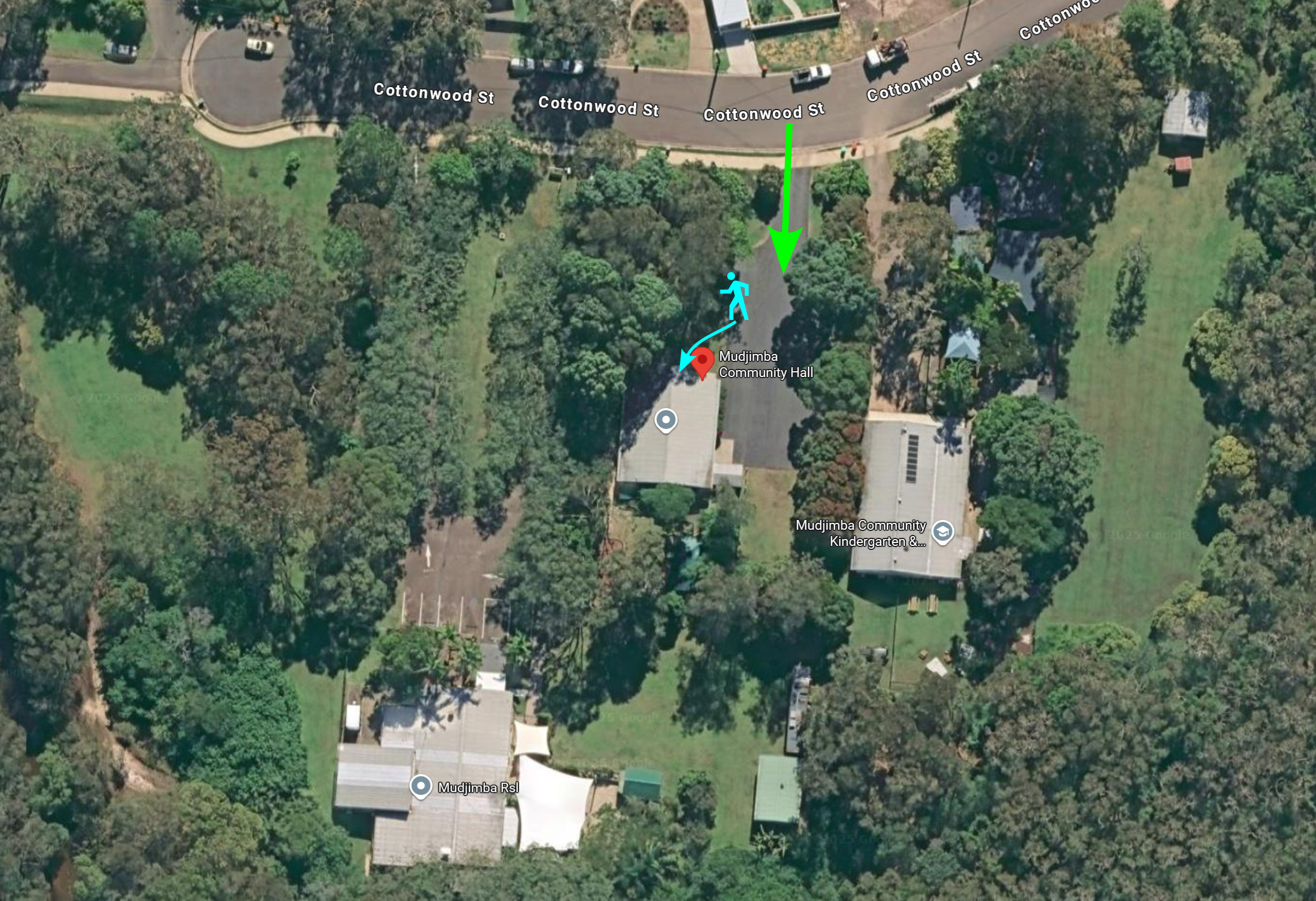 Mudjimba Satellite View